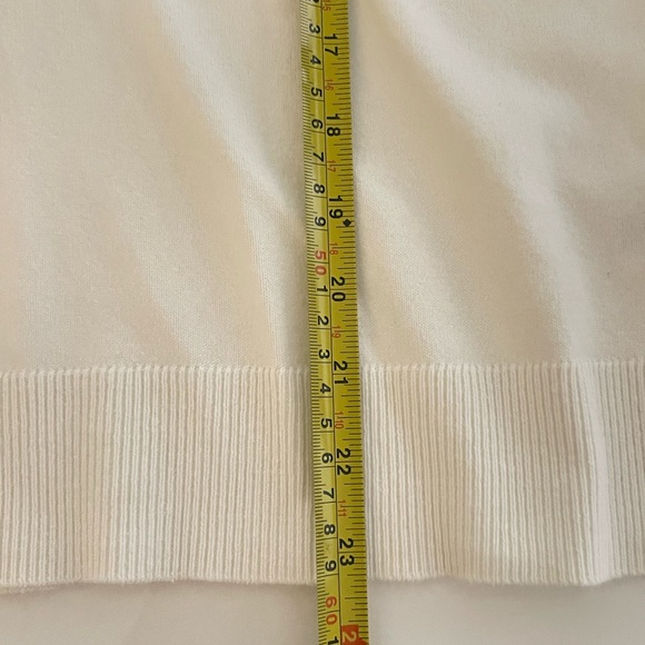 CeCe Clip Dot Sleeve Sweater Size M - Picture 7 of 8